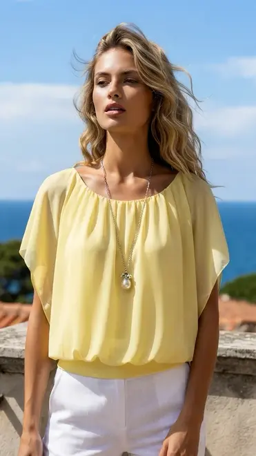 Garde-robe - Top - Geel