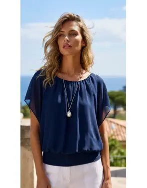 Garde-robe - Top - Marine