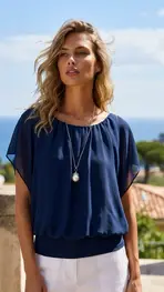 Garde-robe - Top - Marine