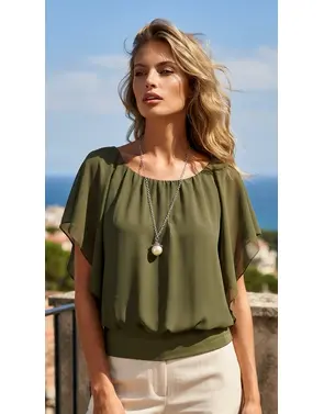 Garde-robe - Top - Kaki