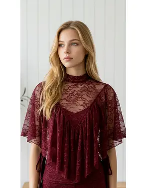 Garde-robe - Top - Bordeaux