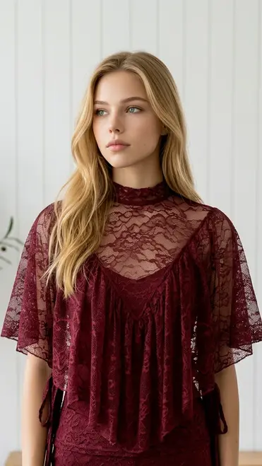 Garde-robe - Top - Bordeaux