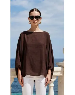 Garde-robe - Top - Donker bruin