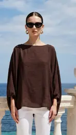 Garde-robe - Top - Donker bruin