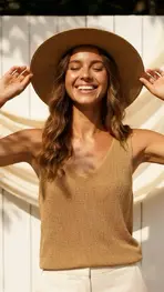 Garde-robe - Top - Beige