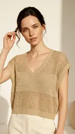 Garde-robe - Pull - Ecru