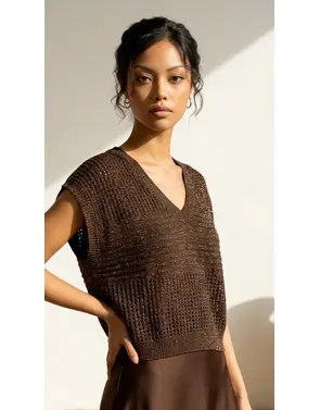 Garde-robe - Pull - Bruin
