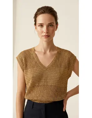 Garde-robe - Pull - Camel