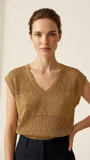 Garde-robe - Pull - Camel