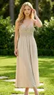 Garde-robe - Lang kleed - Beige