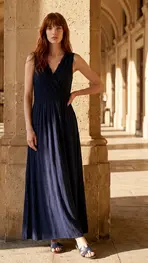 Garde-robe - Lang kleed - Marine
