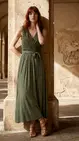 Garde-robe - Lang kleed - Kaki