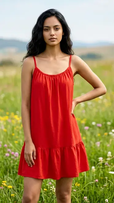 Garde-robe - Kort Kleedje - Rood