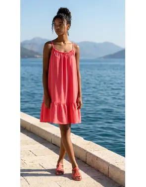 Garde-robe - Kort Kleedje - Roze