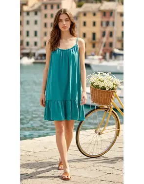Garde-robe - Kort Kleedje - Blauw