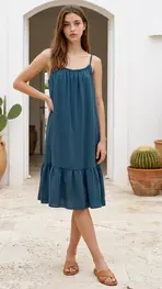 Garde-robe - Kort Kleedje - Jeans