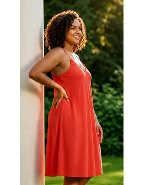Garde-robe - Kort Kleedje - Coraal