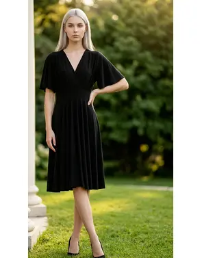 Garde-robe - Kort Kleedje - Zwart
