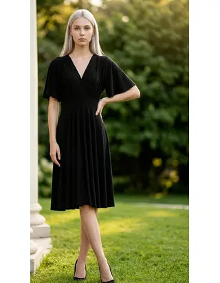Garde-robe - Kort Kleedje - Zwart