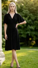 Garde-robe - Kort Kleedje - Zwart