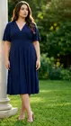 Garde-robe - Kort Kleedje - Marine
