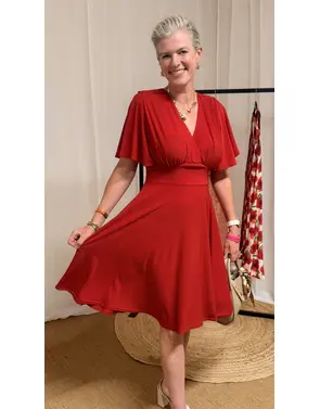 Garde-robe - Kort Kleedje - Rood