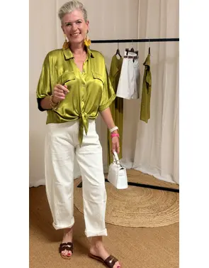 Garde-robe - Blouse - Olijf-groen