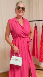 Garde-robe - Lang kleed - Fushia
