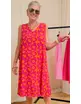 Garde-robe - Halflang Kleedje - Fushia