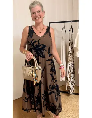 Garde-robe - Lang kleed - Zwart
