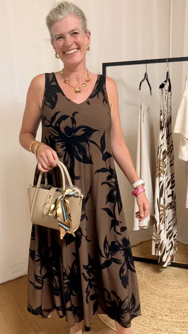 Garde-robe - Lang kleed - Zwart