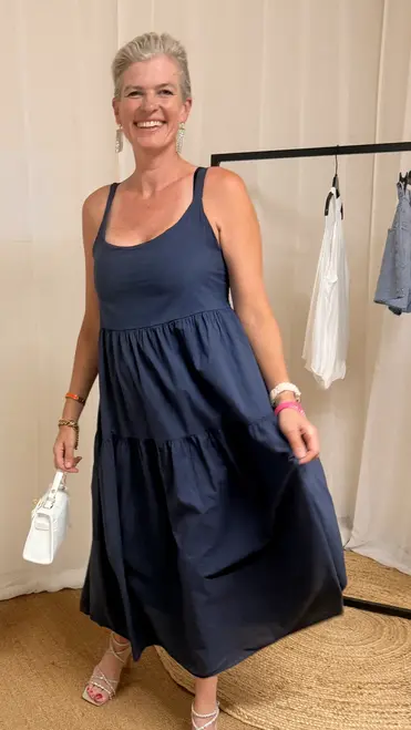 Garde-robe - Lang kleed - Marine