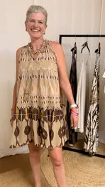 Garde-robe - Kort Kleedje - Beige