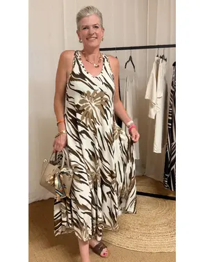 Garde-robe - Lang kleed - Ecru