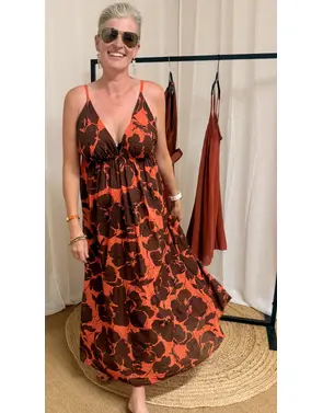 Garde-robe - Lang kleed - Oranje