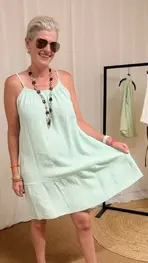 Garde-robe - Kort Kleedje - Munt