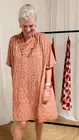 Garde-robe - Halflang Kleedje - Rood