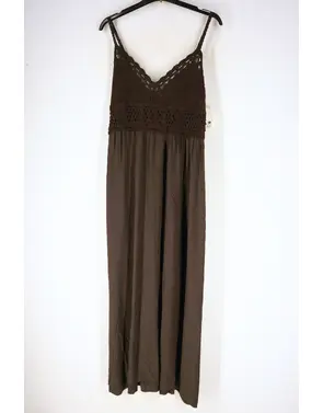 Garde-robe - Lang kleed - Bruin