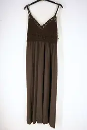 Garde-robe - Lang kleed - Bruin