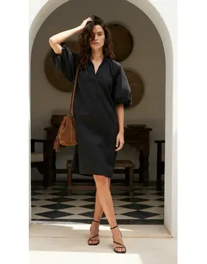 Garde-robe - Kort Kleedje - Zwart