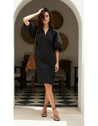 Garde-robe - Kort Kleedje - Zwart