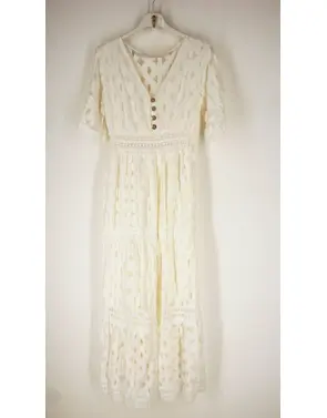 Garde-robe - Lang kleed - Wit