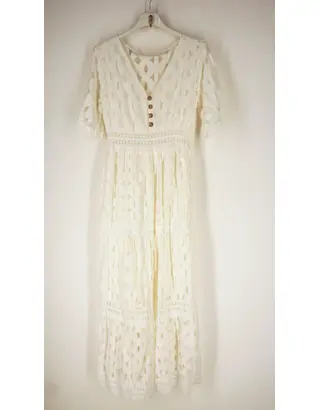 Garde-robe - Lang kleed - Wit