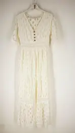 Garde-robe - Lang kleed - Wit