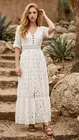 Garde-robe - Lang kleed - Wit