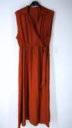 Garde-robe - Lang kleed - Donker oranje