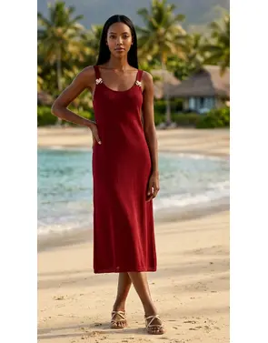 Garde-robe - Kort Kleedje - Bordeaux