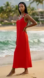 Garde-robe - Kort Kleedje - Rood