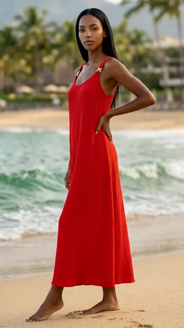 Garde-robe - Kort Kleedje - Rood