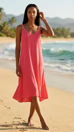 Garde-robe - Kort Kleedje - Roze